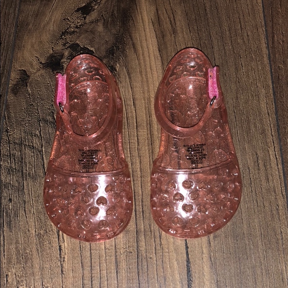 Old Navy baby girl jellies!! LIKE NEW! Size 6-12M